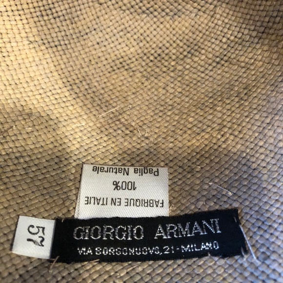 Beautiful Giorgio Armani hat main image 4
